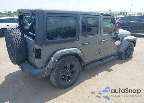 2021 Jeep Wrangler Unlimited Sport Altitude 4X4 z USA, uszkodzony, nr VIN 1C4HJXDG2MW700489